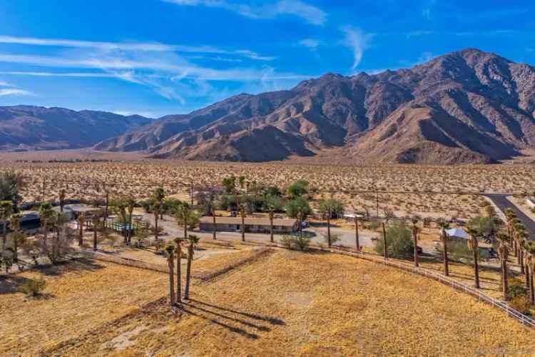 House For Sale in Borrego Springs, California