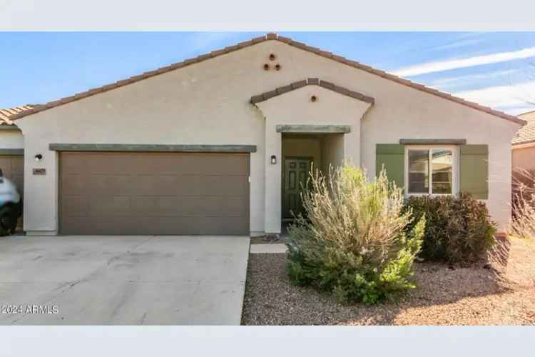 Buy 3 Bed 3 Bath Home in Maricopa Meadows with Guest Quarters and Solar Panels