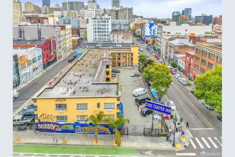 Buy Hotel in San Francisco with Development Potential and Large Lot