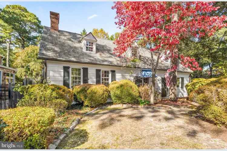 Buy historic home in Rehoboth Beach with timeless appeal and charm