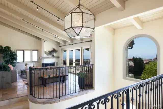 Mediterranean Inspired Home for Rent in Laguna Beach with Ocean Views