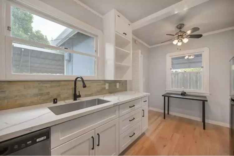 Rent Bungalow Sacramento New Kitchen Hardwood Floors