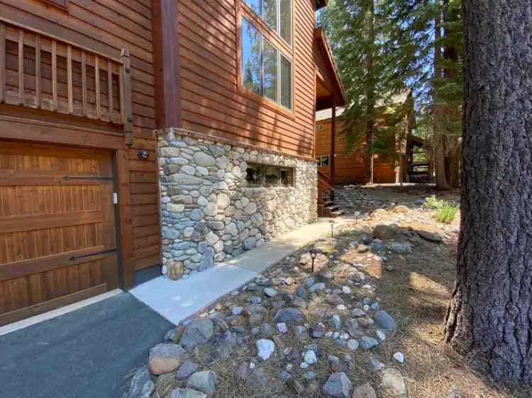 Rent Spacious Studio Apartment in Tahoe-Donner with Scenic Views