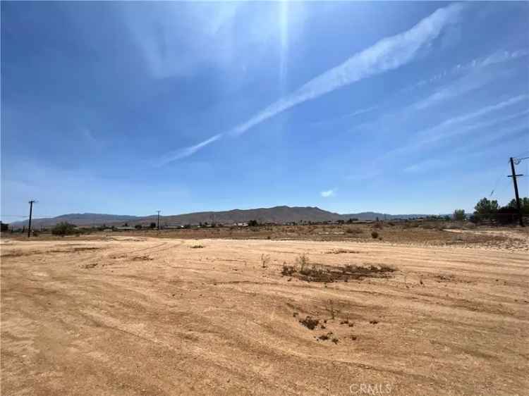 Land For Sale in Apple Valley, California