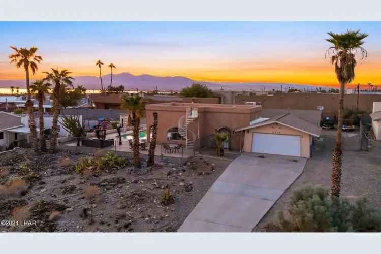 Buy House in Havasu with Pool and Lake Views