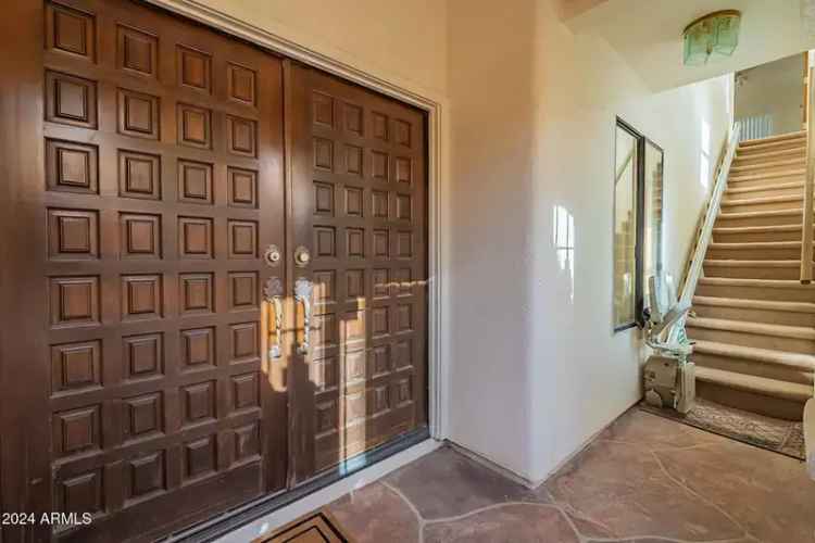 Golf Course Home for Sale in Exclusive Palo Verde with Stunning Views