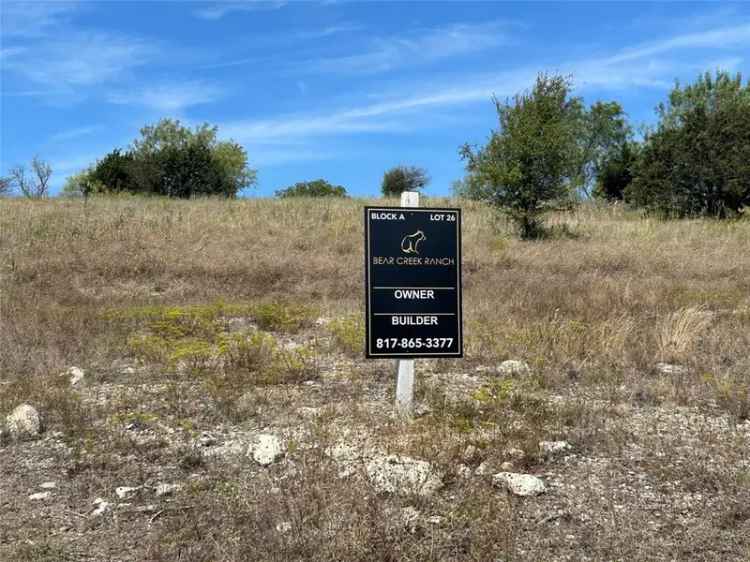 Buy Luxury Estate Lots in Parker County Gated Community with Hilltop View