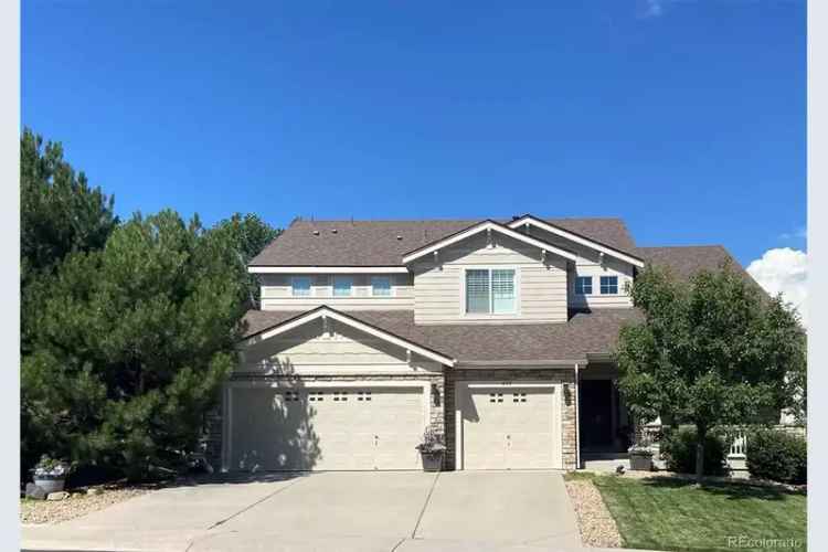 Buy Home in Castle Rock with Gourmet Kitchen and Backyard Oasis