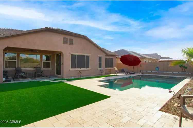 Buy Single Level Home with Pool in Blue Horizons Community