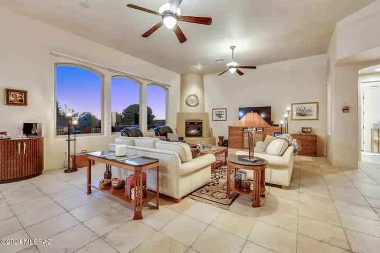 Buy Luxury Contemporary House in Dove Mountain with Pool and Golf Views