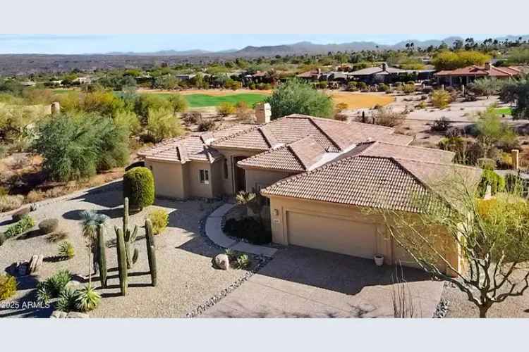 Custom Home Rent Tonto Verde Golf Community with Expansive Patio Space