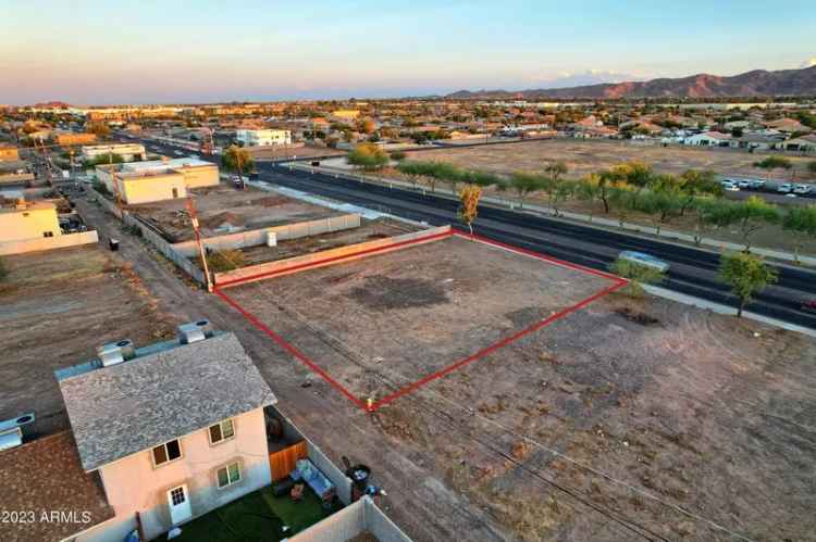 Vacant land for sale on Broadway Rd with C-2 zoning and investment potential