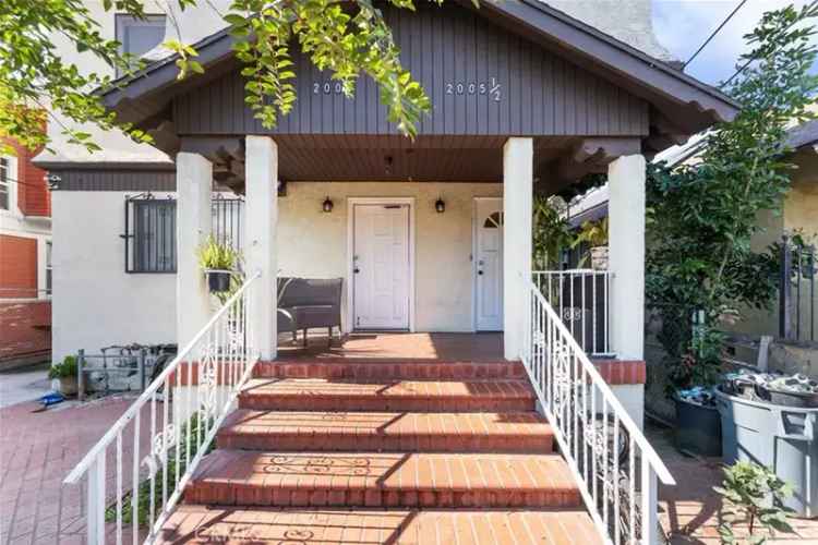 Invest in Historic Two Unit Property in Los Angeles with Great Potential