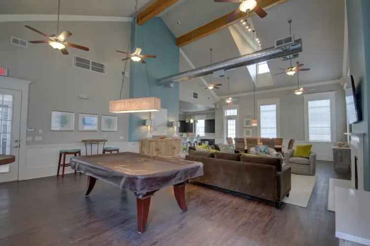 Rent Luxury Apartments at Waterview in Youngsville Louisiana with Pond Views