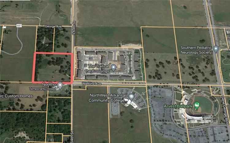 Land For Sale in 2716, South 64th Street, Springdale, Arkansas