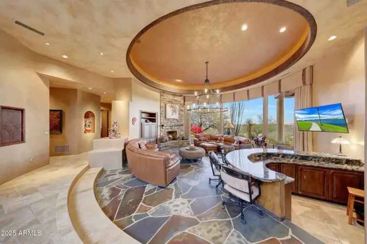 Buy contemporary home with stunning views in Carefree Grand View Estates