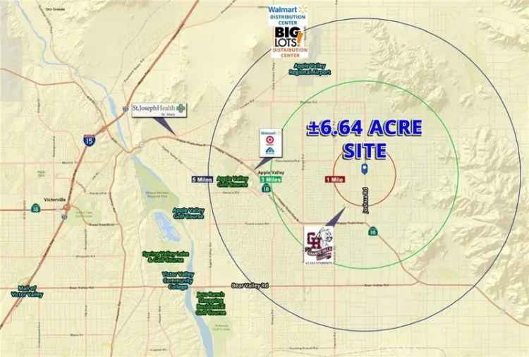 Land For Sale in Apple Valley, California