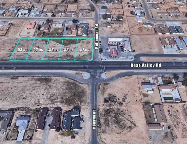 Land For Sale in Apple Valley, California