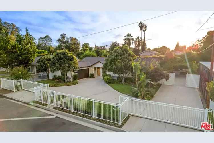 Buy iconic estate in Sherman Oaks with pool and guest house