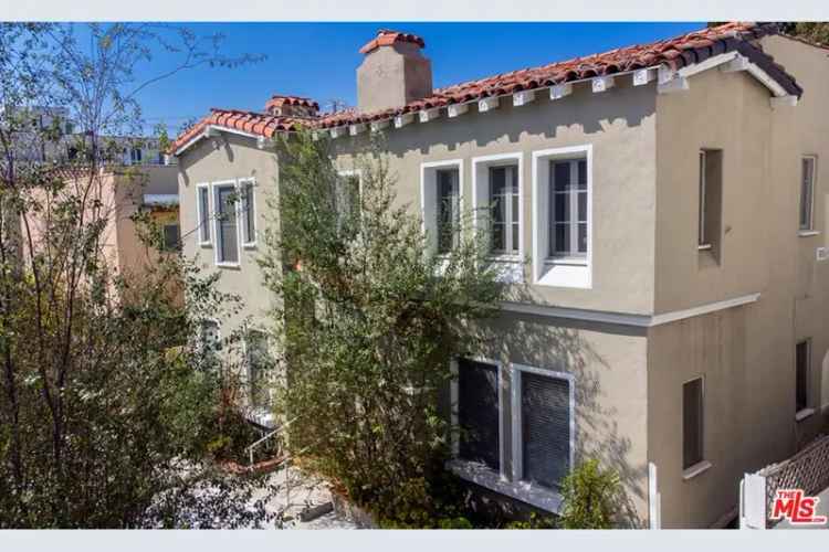 Buy Mediterranean Style Apartment Building in Beverly Hills with ADU Potential