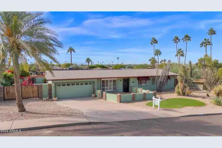 Buy house in foothills of PHX Mountain Preserve with stunning views and pool