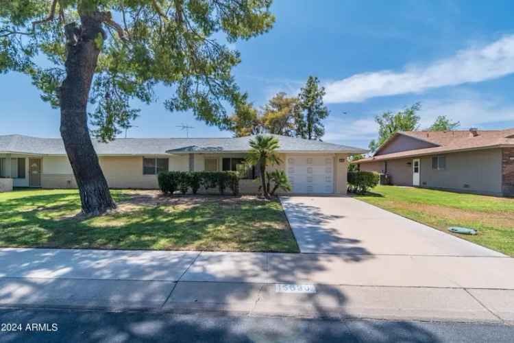 House For Sale in 15630, North Lakeforest Drive, Sun City, Arizona