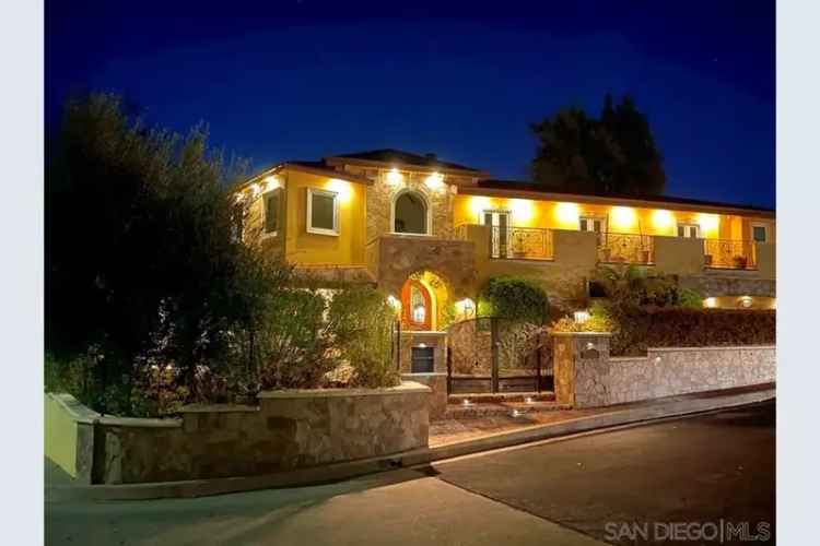 Luxury buy French Country estate Encino with pool and mountain views