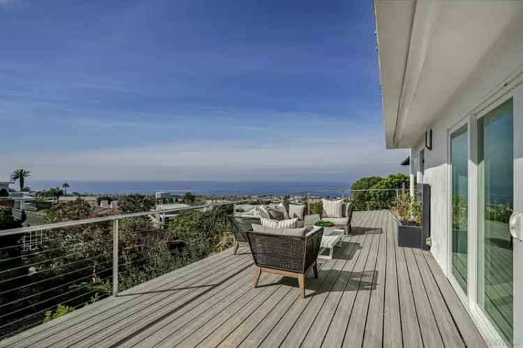 Buy House with Ocean Views in La Jolla Featuring Modern Elegance