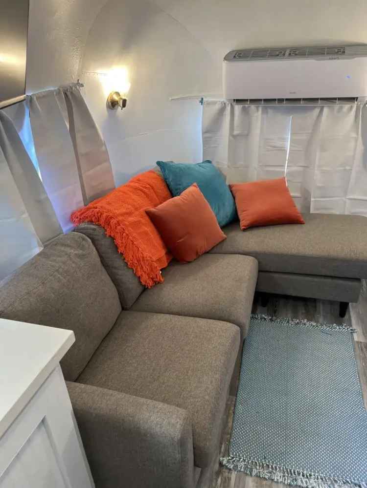 Rent Vintage Airstream Near High Island Beach with Modern Amenities