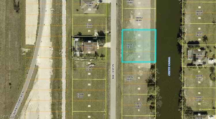 Land For Sale in 505, Northwest 31st Place, Cape Coral, Florida