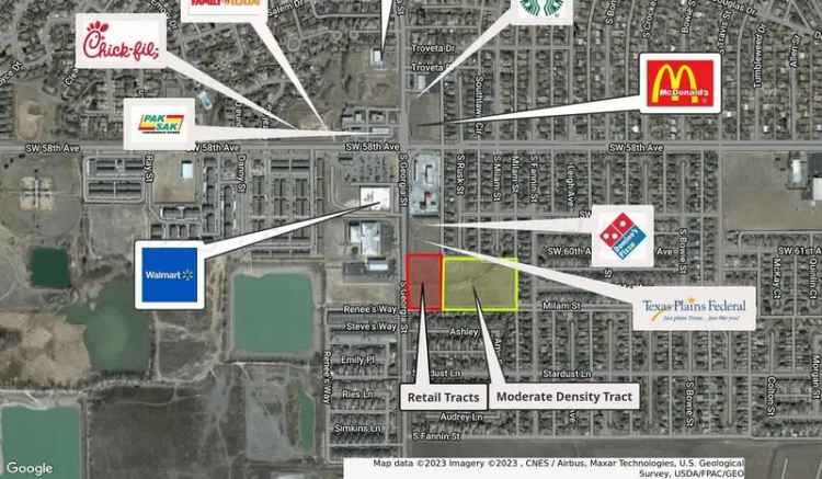 Rent Land in Prime Location with Nearby Businesses and Developments