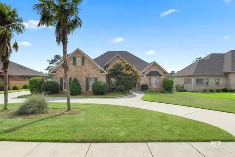 Buy Custom Brick Golf Course Home in Quail Creek with Lake Views