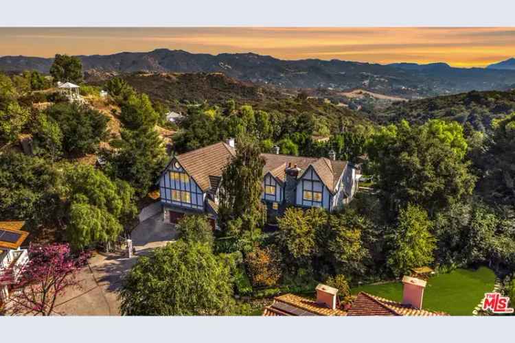 Buy a Stunning Storybook Home with Panoramic Views in Topanga