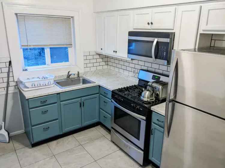 Rent Nice 2 Bedroom Home in Hazel Park with Remodeled Kitchen and Fenced Yard