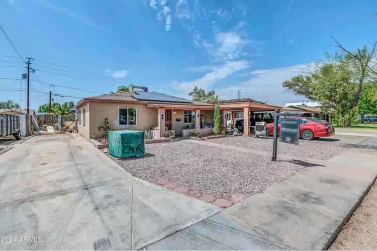 Rental single story home with casita and spacious backyard