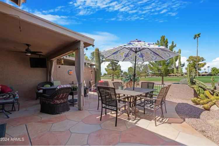 Rent Townhome with Golf Course Views in Sun Lakes Community