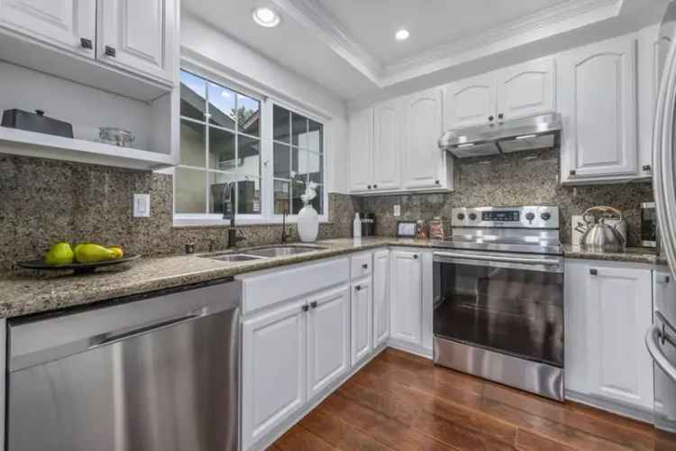 Buy 1-level home in Cupertino with remodeled features and private patio