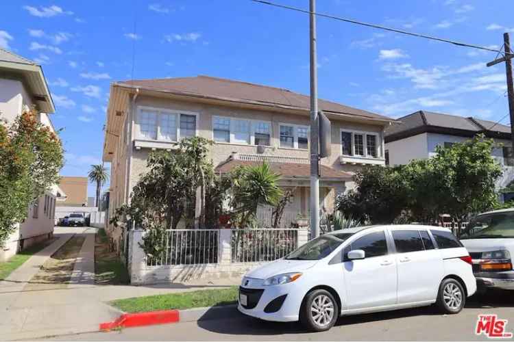 Investment Property for Sale in Los Angeles with Four Units