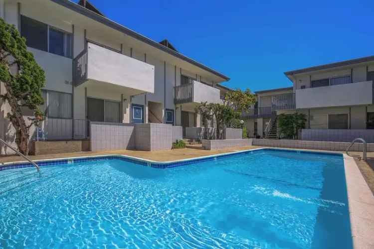 Rent Ocean West Apartments in Torrance with Pool and BBQ Area