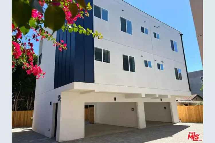 Buy New Construction 7 Unit Townhomes in North Hollywood with Premium Features