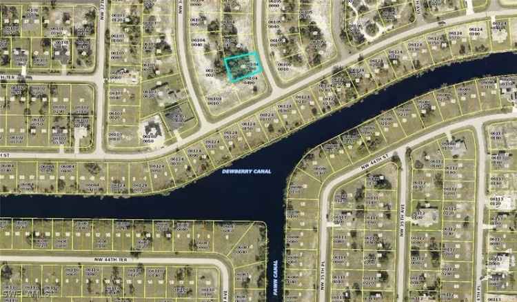 Land For Sale in 4506, Northwest 36th Avenue, Cape Coral, Florida