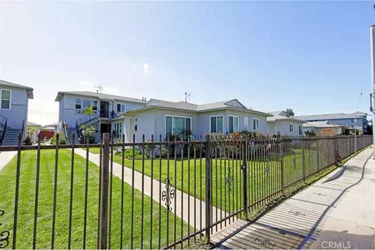 Buy fourplex in Gardena California with rental potential and ADU opportunity