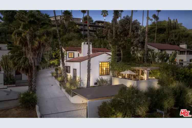 Buy Spanish Villa in Los Angeles with Outdoor Entertaining Spaces