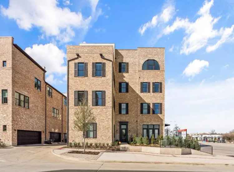 Buy Townhome in Addison with Rooftop Deck and Designer Finishes