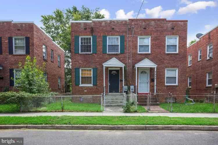  renovate house in Fort DuPont Park with immense potential