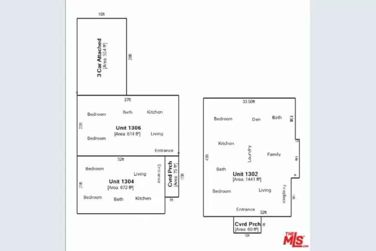 Invest in Triplex Property with Duplex and Single Family Home in Pasadena