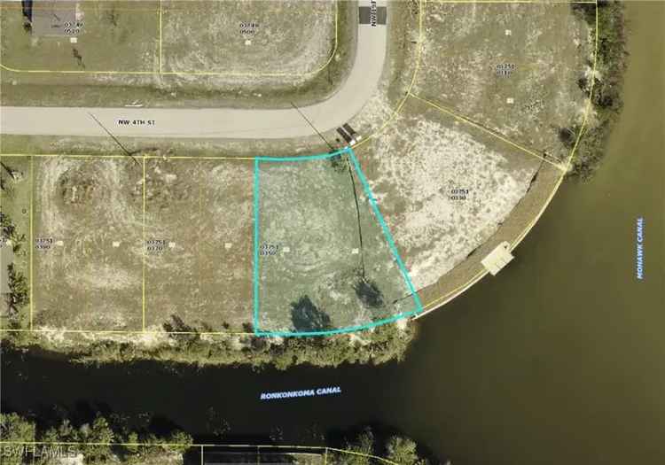 Land For Sale in 1906, Northwest 4th Street, Cape Coral, Florida