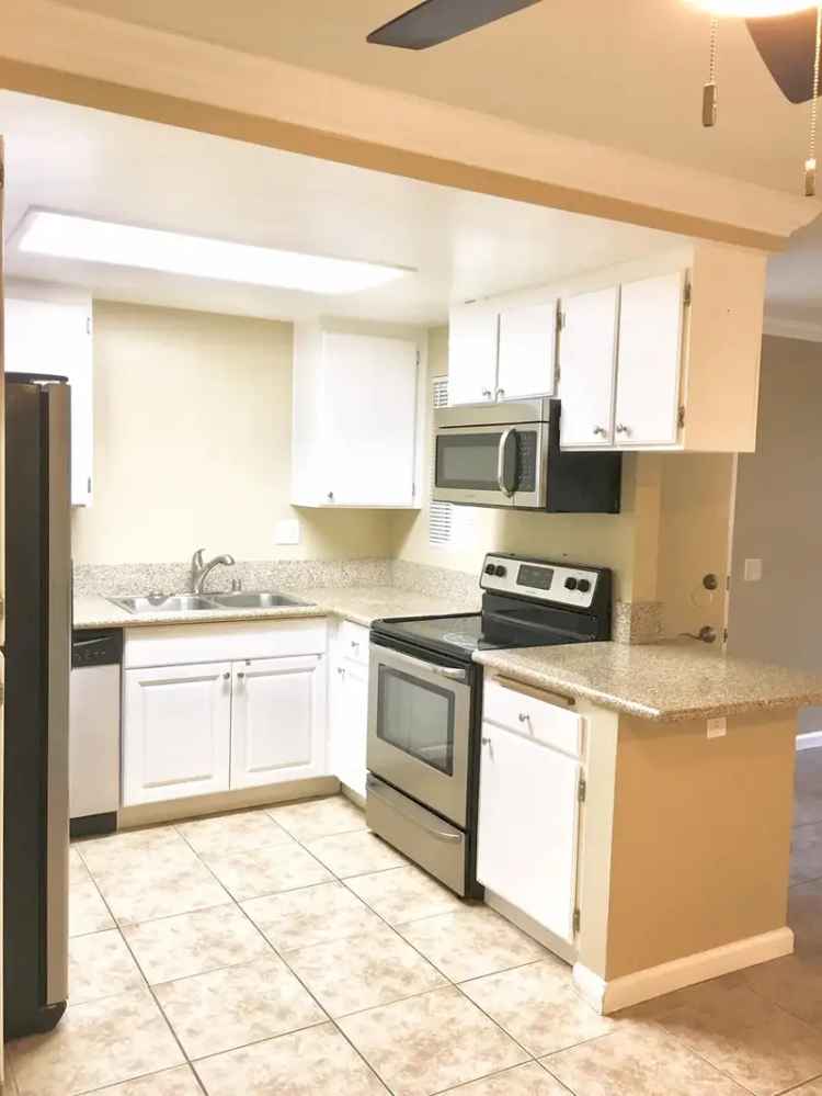 Rent Apartment Unit in Mission Park Community with Pool and Patio