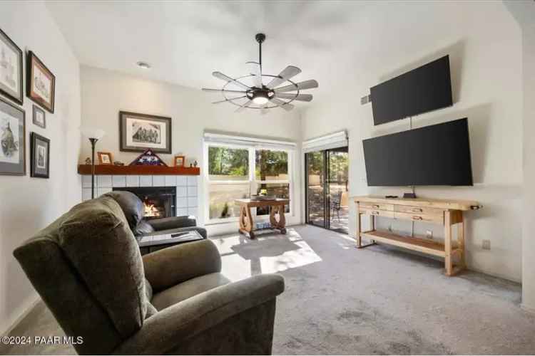 Buy Golf Course Townhome in Prescott with Stunning Views and Modern Upgrades