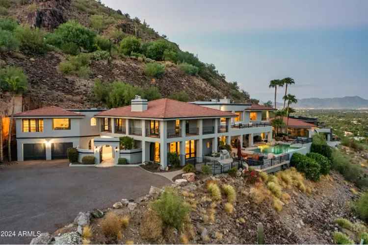 Buy Luxury Estate in Phoenix Mountain Preserve with Panoramic Views